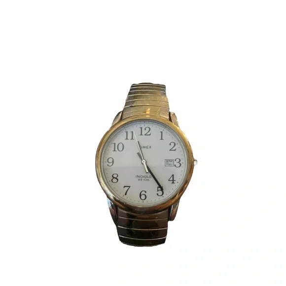 Timex Accessories Guc Mens Timex Indiglo Date Watch Poshmark